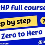 Tutorial PHP | PHP course in Tamil| PHP Full Course| Free PHP Course| Codebinx