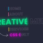 Tutorial CSS | CSS Inventive Menu Hover Textual content Animation Results | Wonderful animated textual content utilizing HTML and CSS