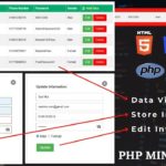 Tutorial PHP | Design of administration techniques | PHP challenge | SMS Demo | HTML CSS JavaScript PHP MySQL