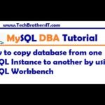 Tutorial MySQL | Learn how to copy a database from one MySQL occasion to a different utilizing MySQL Workbench MySQL DBA Tutorial