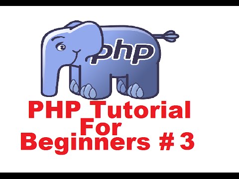 Tutorial PHP | PHP Tutorial for Freshmen 3w to put in Notepad++ as PHP editor