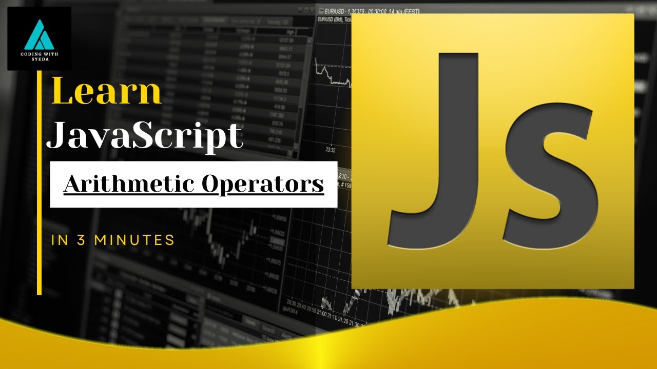 Tutorial JavaScript | JavaScript arithmetic operators tutorial