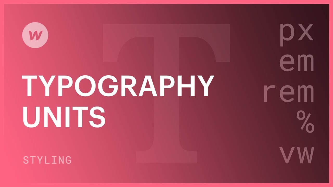 Tutorial CSS | Typographic items (em