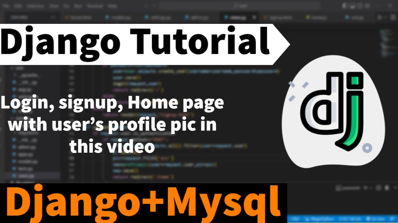Tutorial MySQL | Django Tutorial with Mysql Database | Django Tutorial for Beginners