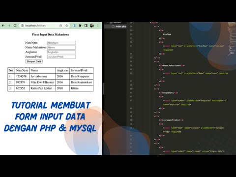 Tutorial MySQL | Tutorial to create knowledge entry varieties with PHP and MySQL