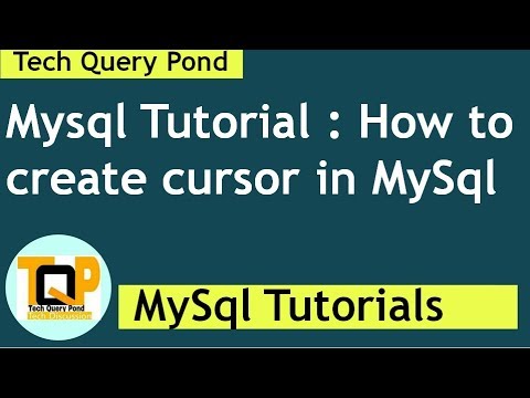 Tutorial MySQL | MySQL-Tutorial: Cursor in der MySQL-Datenbank