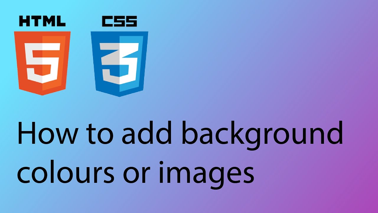 Tutorial CSS | HTML & CSS Tutorial 18 – Background Colours and Photos