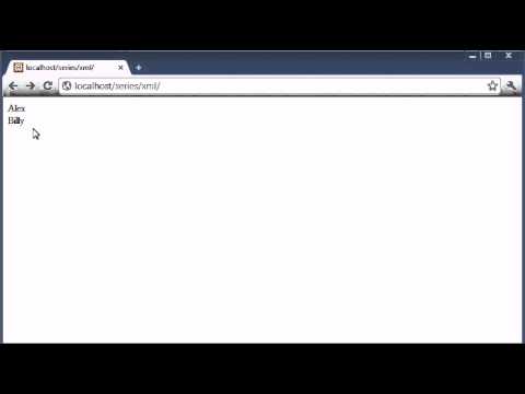 Tutorial PHP | Beginner PHP Tutorial - 106 - Reading a Simple XML File: Part 2