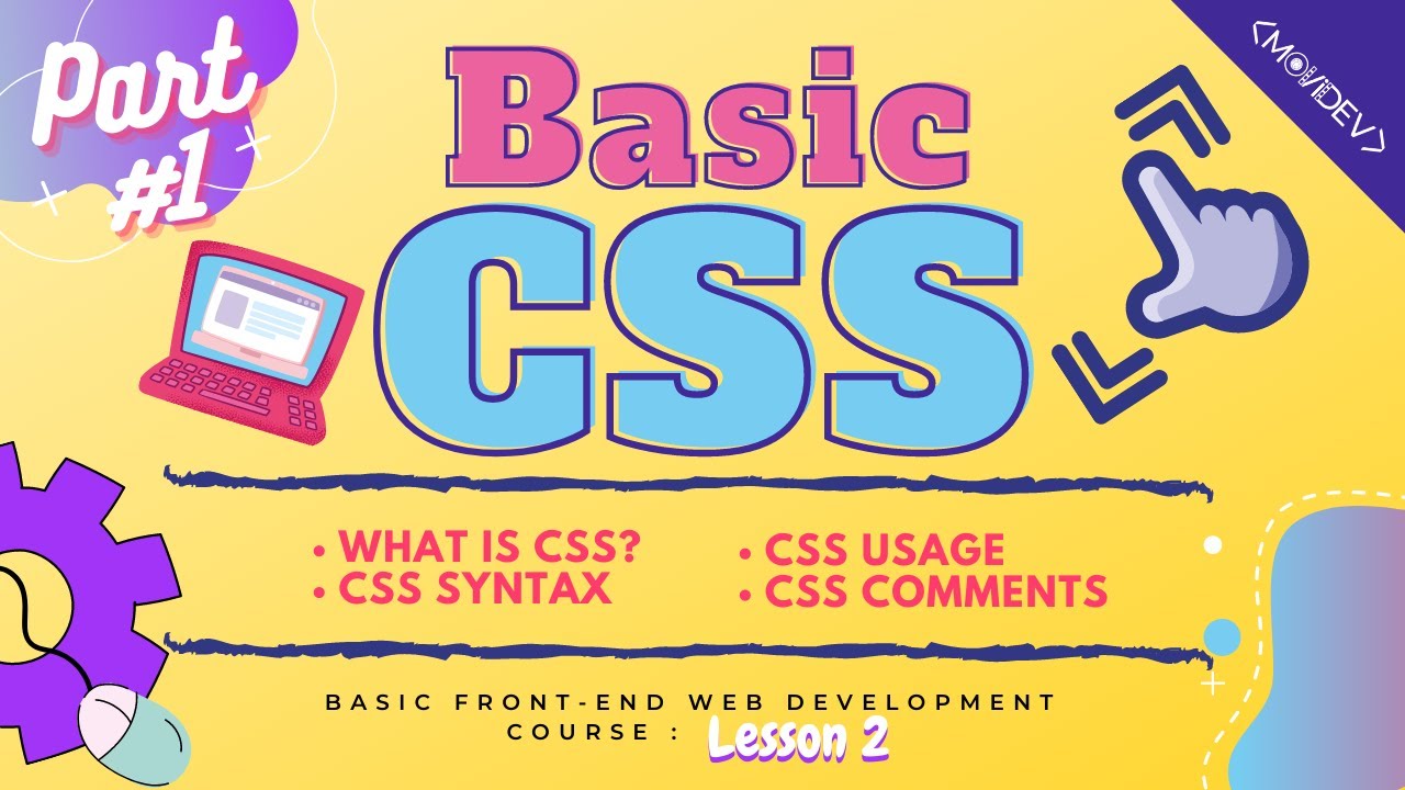 Tutorial CSS | CSS tutorial for newcomers | Fundamental CSS - Half 1 (Tagalog - Filipino Model)
