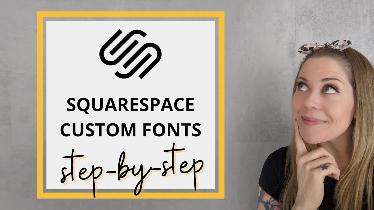 Tutorial CSS | Find out how to Use Your Personal Font in Squarespace // Customized CSS Tutorial