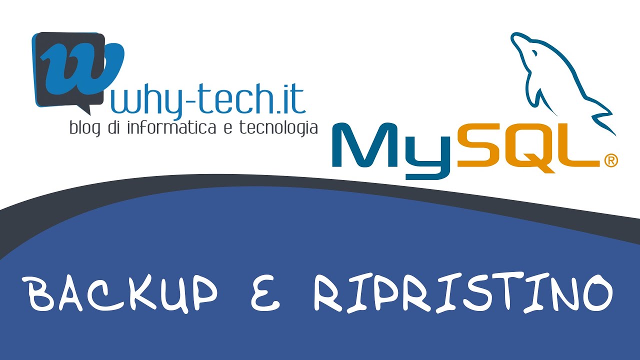 Tutorial MySQL | MySql Database Backup and Restore - English Tutorial