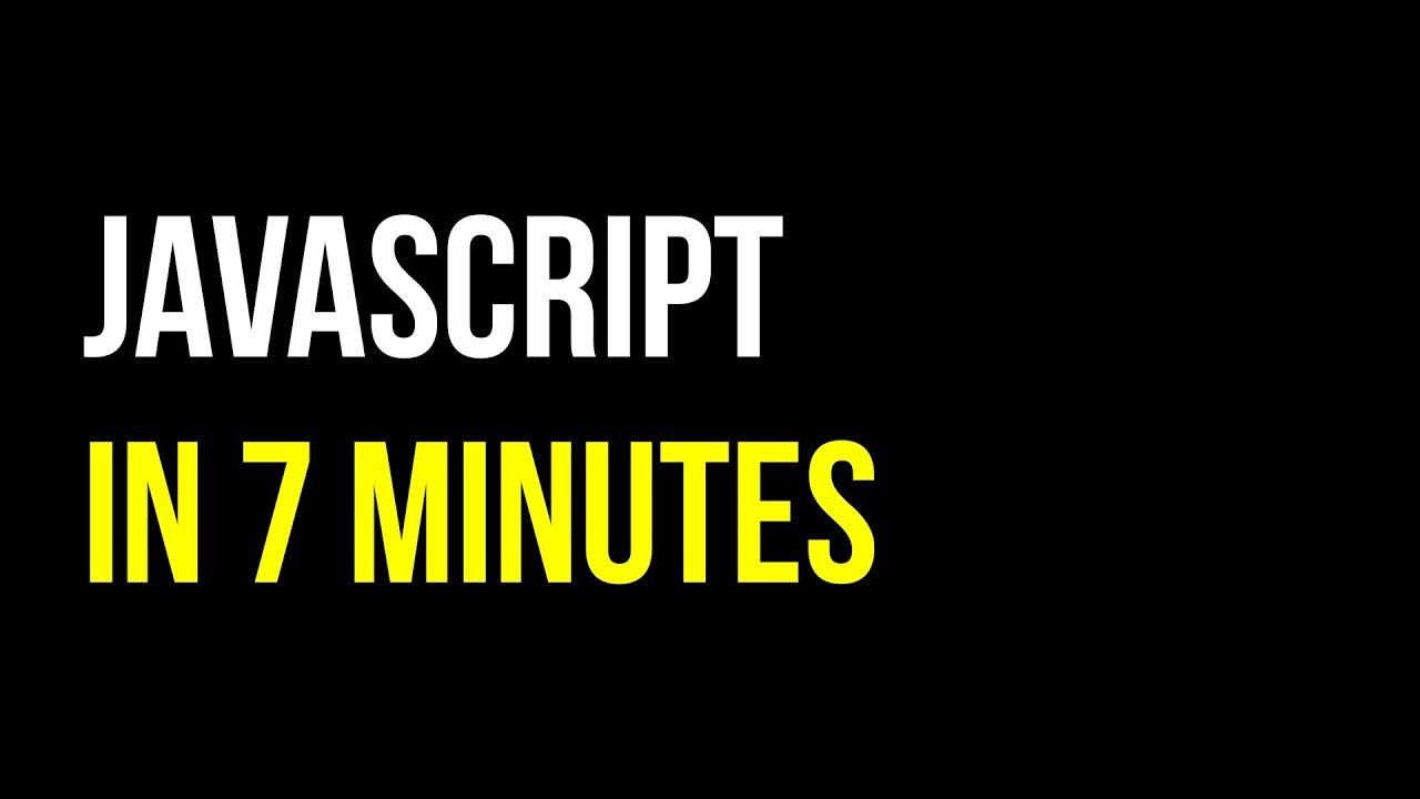 Tutorial JavaScript | Be taught JavaScript in 7 Minutes | Creating Interactive Web sites | code in 5