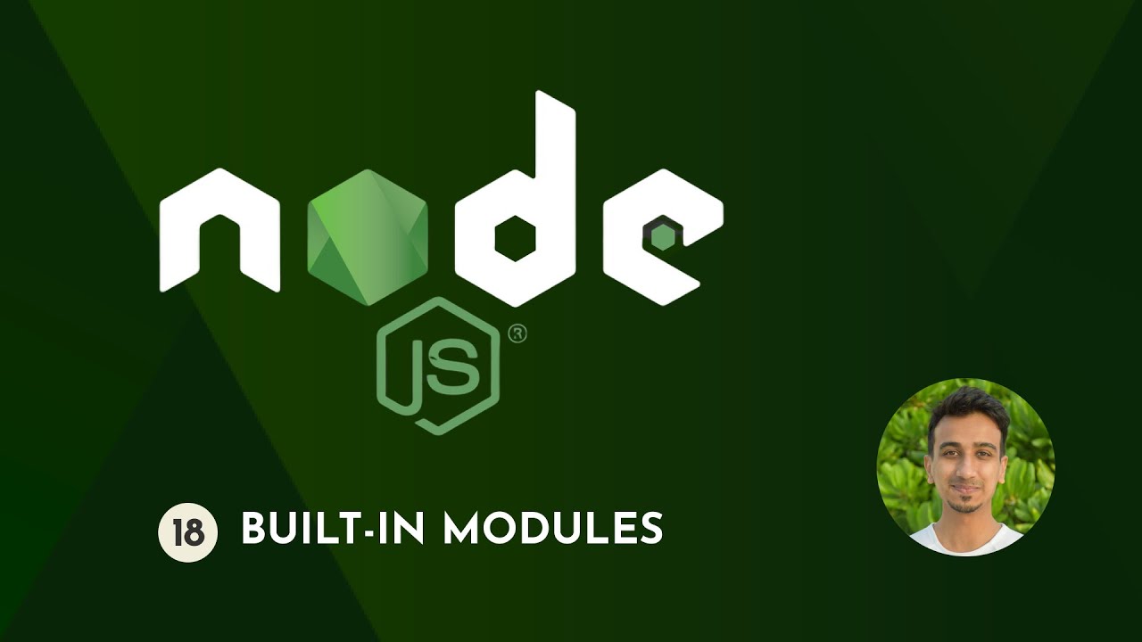 Tutorial Node | Node.js Tutorials - 18 - Constructed-in Modules