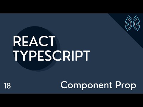 Tutorial React | React TypeScript Tutorial - 18 - Element Prop