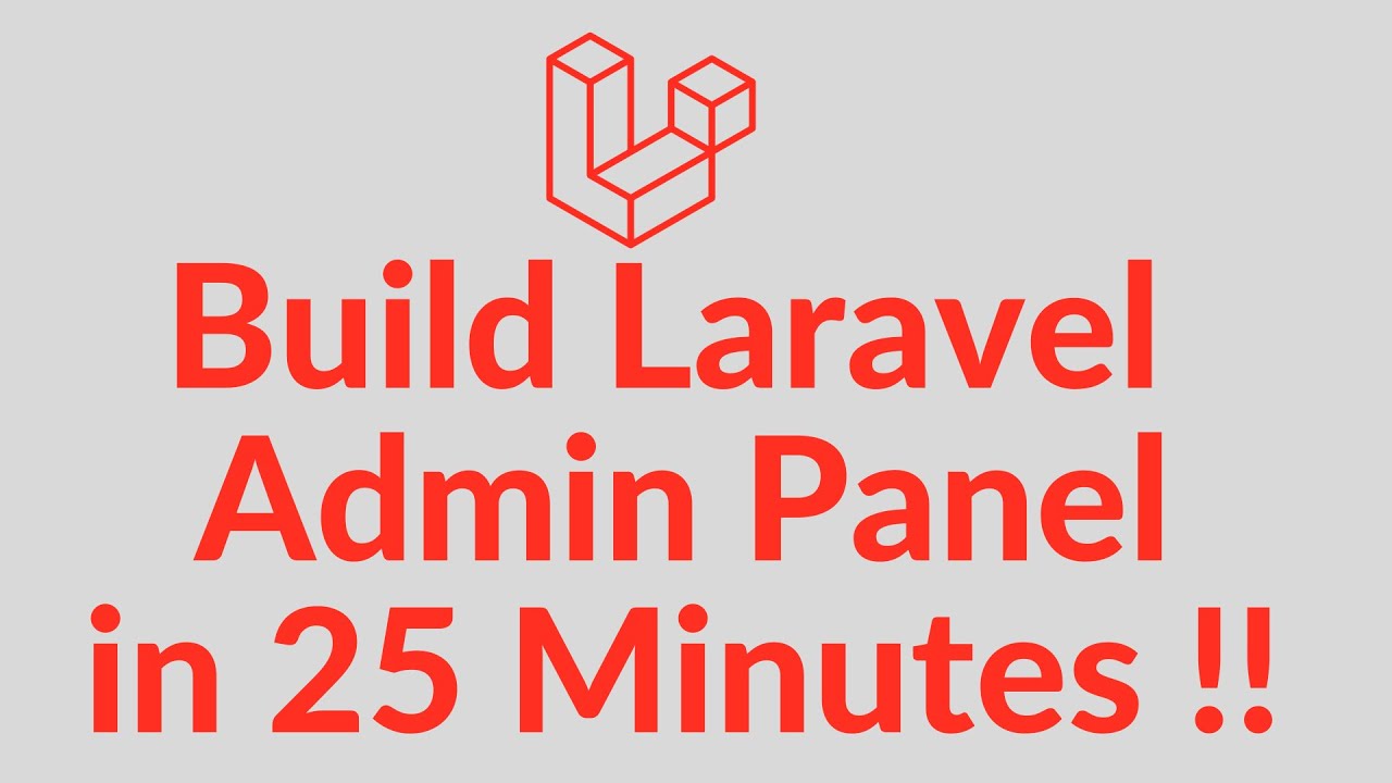 Tutorial Laravel | Set up the Laravel admin panel | Admin Dashboard in Laravel | admin panel Laravel | Laravel tutorial