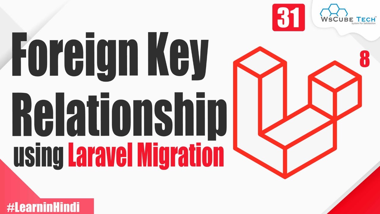 Tutorial Laravel | Defining the international key relationship utilizing Laravel migration | Laravel 8 tutorial