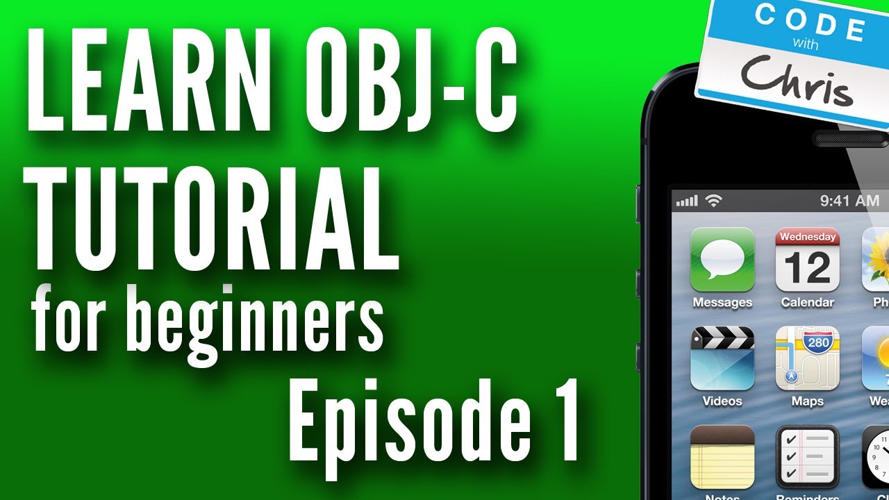 Tutorial Objective-C | Goal C Tutorial for Rookies - Episode 1 - Variables