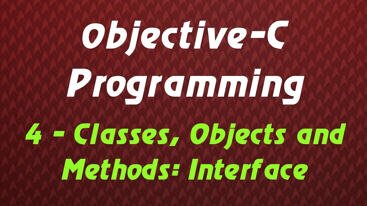 Tutorial Objective-C | Goal C Programming - Tutorial 4 - Courses
