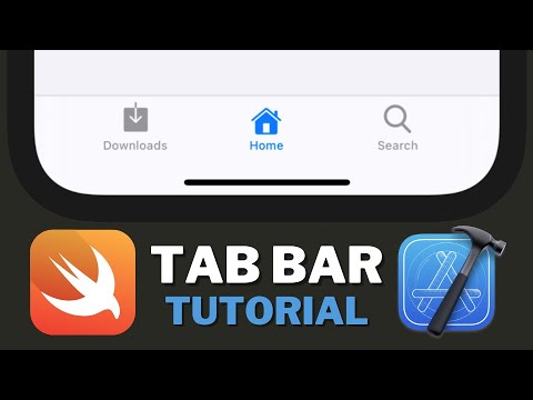 Tutorial Swift | Making a Tabbar App Swift Xcode Tutorial | Learn how to customise and show badges