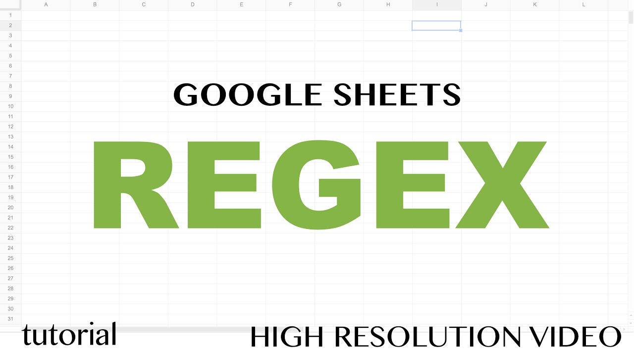 Tutorial Regex | Google Sheets - RegEx REGEXEXTRACT