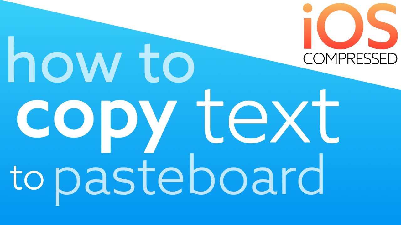 Tutorial Swift | copy textual content to the pasteboard! in 60 seconds | iOS