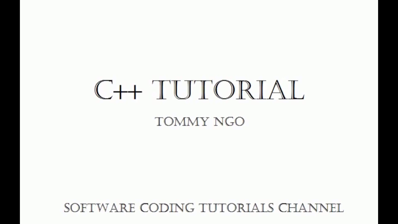Tutorial C++ | C++ Interface Tutorial