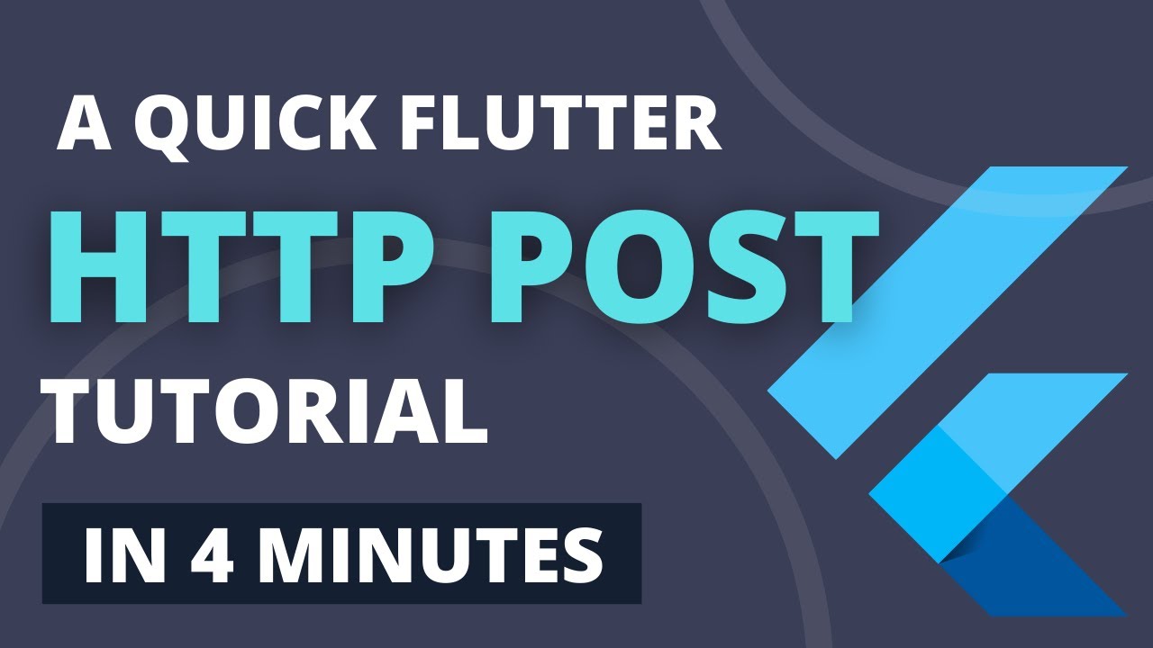Tutorial Flutter | Flutter HTTP POST | ship information to server | Flutter tutorial for newcomers