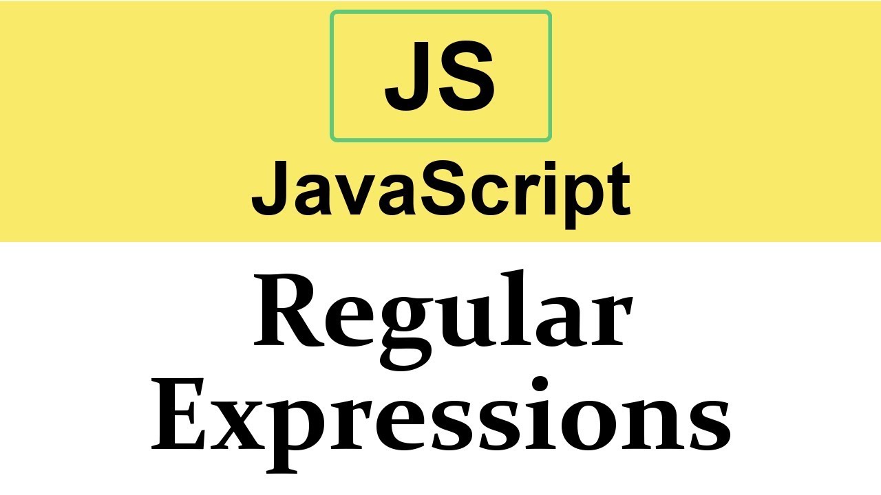 Tutorial Regex | Common Expressions in JavaScript Half 1
