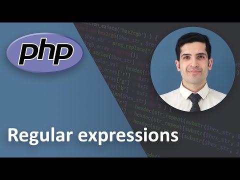 Tutorial Regex | Common Expressions (regex) in PHP - PHP Tutorial Newbie to Intermediate