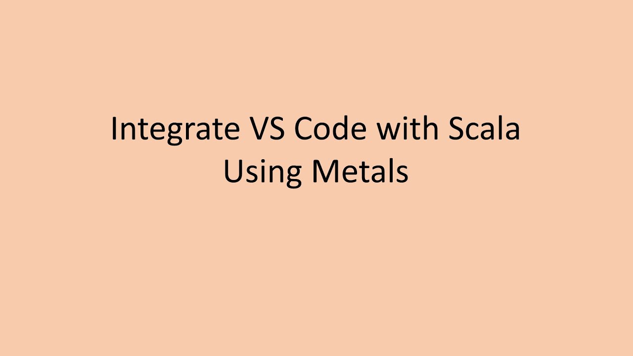 Tutorial Scala | Combine VS Code Scala with Metals | #spark #scala #databricks
