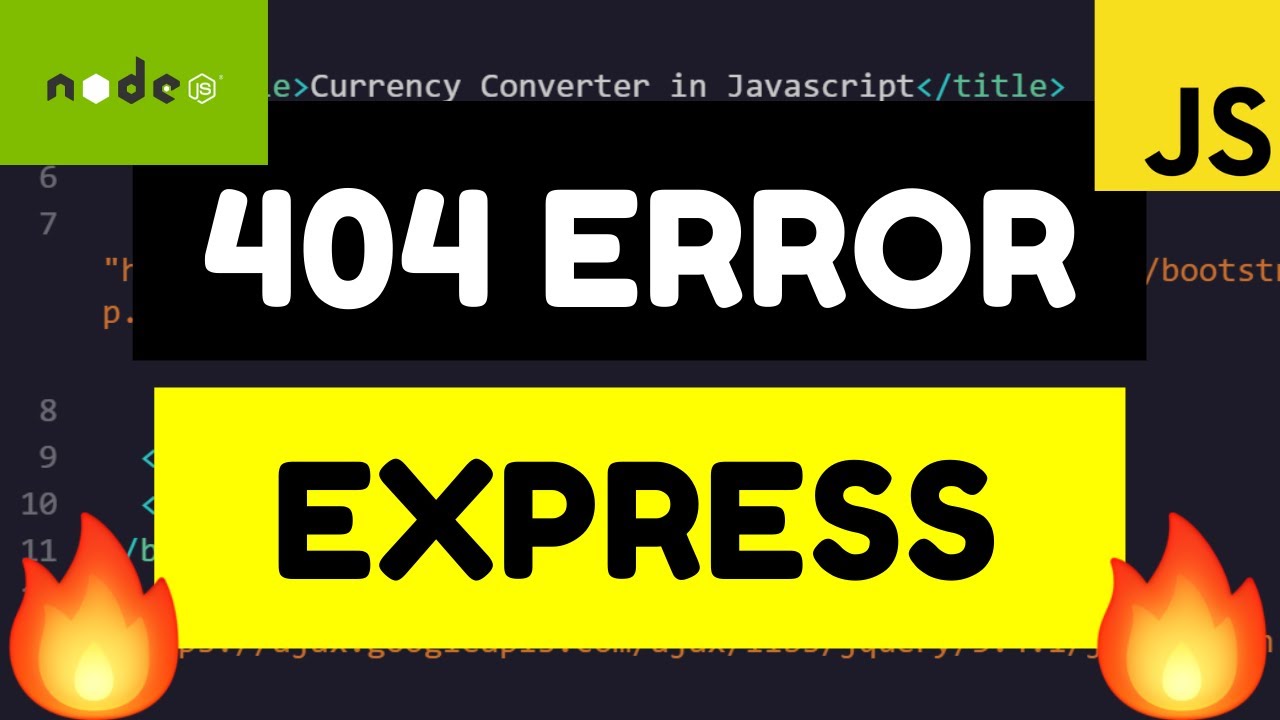 Tutorial Node | Node.js Categorical Customized 404 Error Pages Tutorial - Full Node pattern with customized error dealing with
